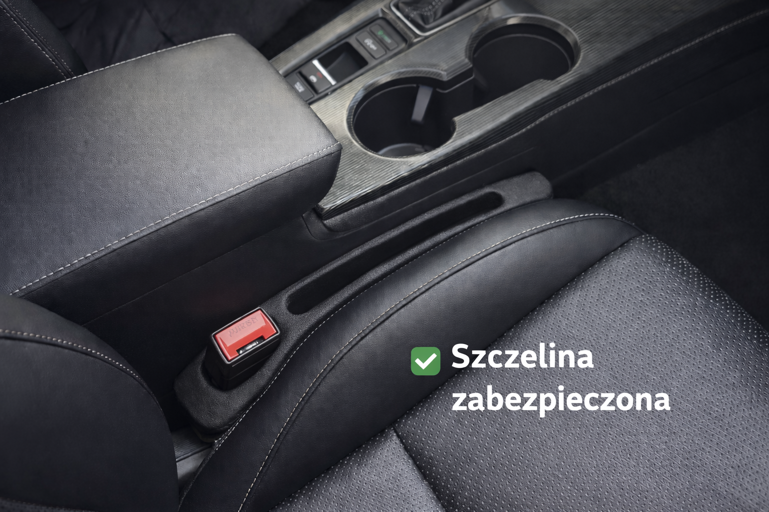 Organizer szczeliny fotela – koniec z gubieniem telefonu